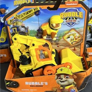Nickelodeon Rubble & Crew Yellow Bulldozer Playset